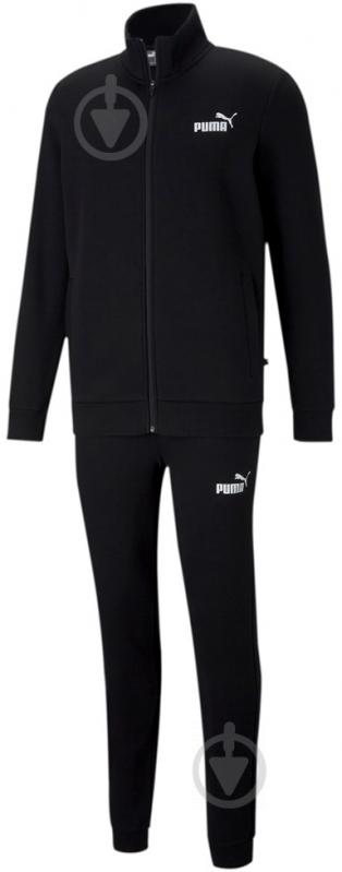 Спортивний костюм Puma Clean Sweat Suit 58584101 р. XS чорний - фото 1