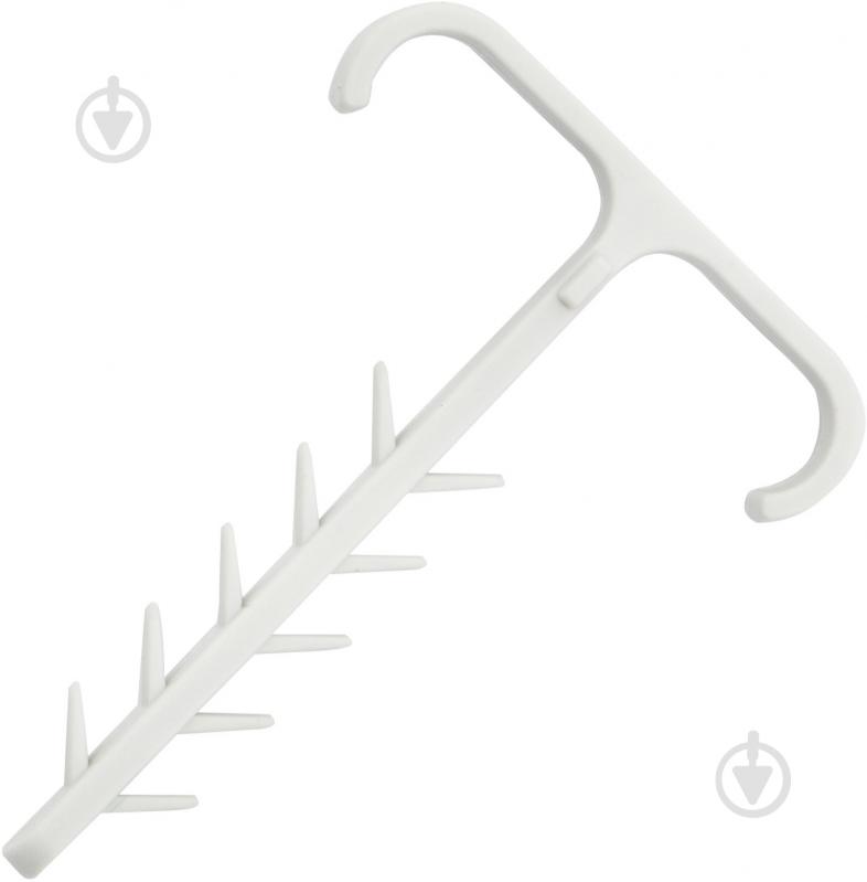 Дюбель быстрого монтажа для кабеля Smart X 3x2,5 мм двойной плоский 100 шт. белый - фото 1