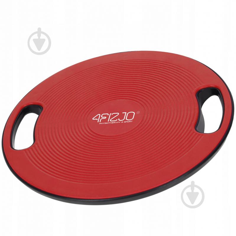 Балансировочная платформа 4fizjo пластиковая 4FJ0621 Red/Black - фото 4