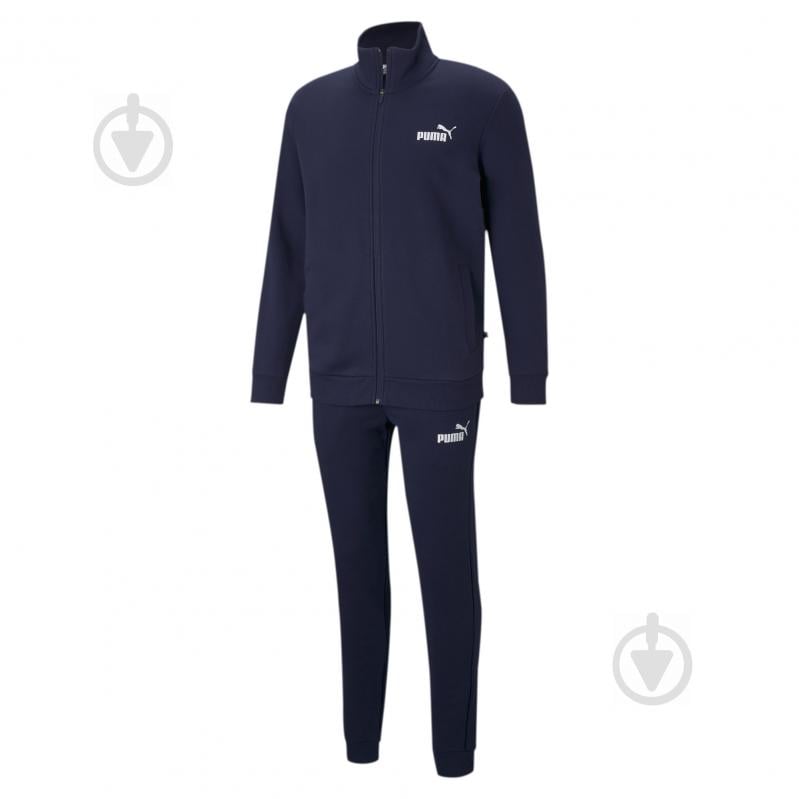 Спортивний костюм Puma Clean Sweat Suit 58584106 р. L синій - фото 1