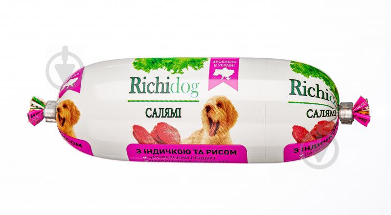 Корм для усіх порід Richi Dog м'ясо птиці, індичка, рис 120 г - фото 1