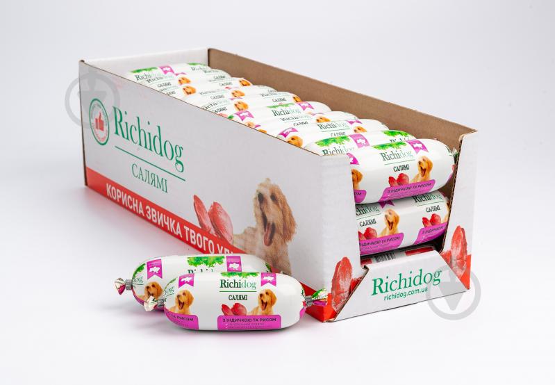 Корм для усіх порід Richi Dog м'ясо птиці, індичка, рис 120 г - фото 2