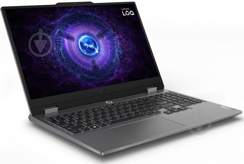 Ноутбук Lenovo LOQ 15ARP9 15,6" (83JC003HRA) luna grey - фото 2