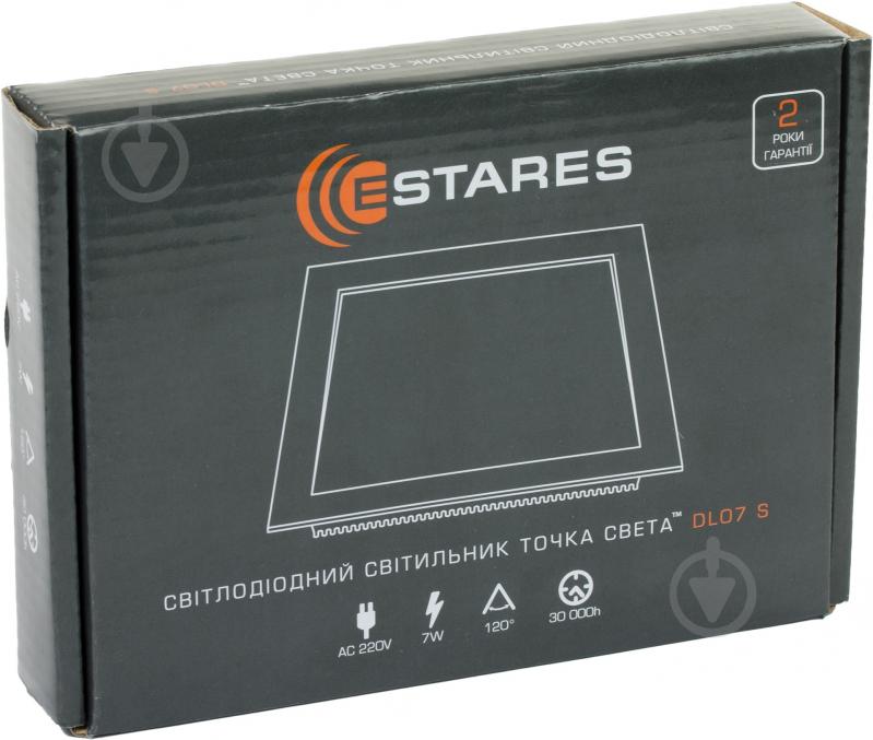 Світильник точковий Estares DL-7 S LED 7 Вт 3000 К білий - фото 4