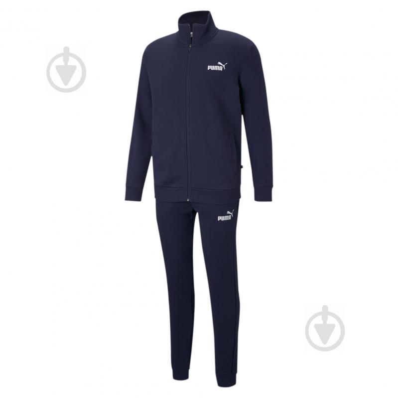 Спортивний костюм Puma Clean Sweat Suit 58584106 р. XL синій - фото 1