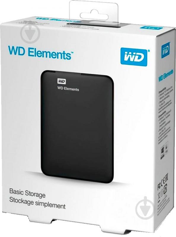 Внешний жесткий диск Western Digital Elements Portable 5 ТБ 2,5" USB 2.0 USB 3.0 (WDBU6Y0050BBK-WESN) black - фото 7