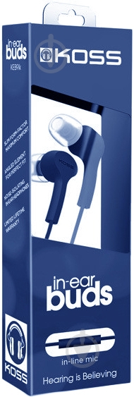 Гарнитура Koss KEB9i blue - фото 2