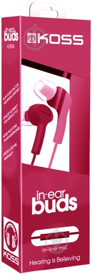 Гарнитура Koss KEB9i pink - фото 2 Гарнитура Koss KEB9i pink - фото 2