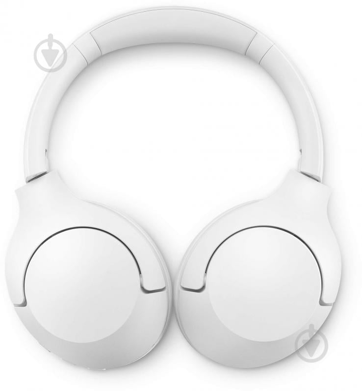 Навушники Philips TAH8506 Over-ear ANC Hi-Res Wireless Mic white (TAH8506WT/00) - фото 3