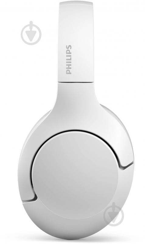 Наушники Philips TAH8506 Over-ear ANC Hi-Res Wireless Mic white (TAH8506WT/00) - фото 4