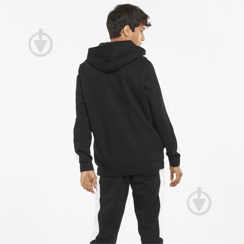 Спортивный костюм Puma HOODED SWEAT SUIT FL 84584701 р.M черный - фото 4