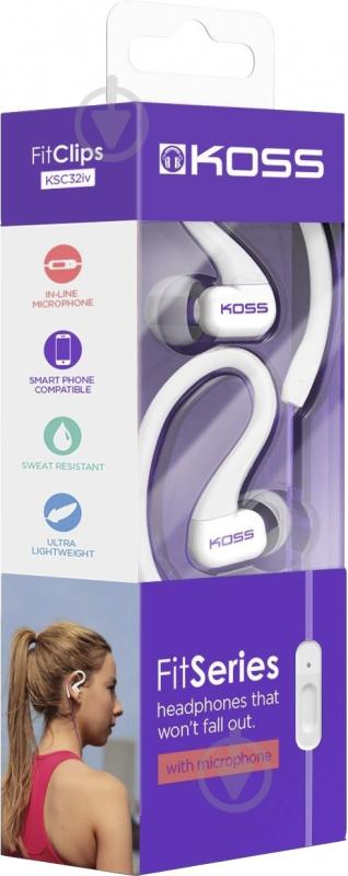Гарнитура Koss KSC32i purple - фото 2