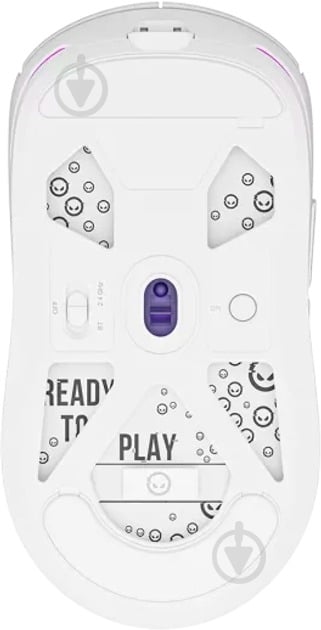 Мышка беспроводная LORGAR MSA10W Wireless Gaming white (LRG-MSA10W-WH) - фото 7 Мышка беспроводная LORGAR MSA10W Wireless Gaming white (LRG-MSA10W-WH) - фото 7