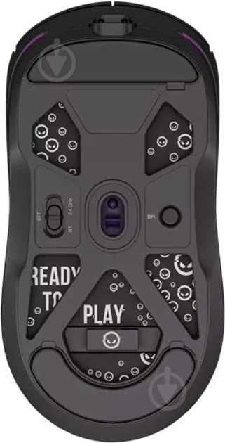 Мышка беспроводная LORGAR MSA10W Wireless Gaming black (LRG-MSA10W-BK) - фото 8