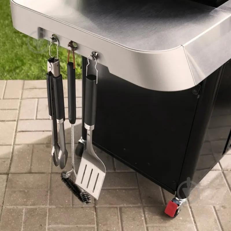 Гриль газовый Weber Genesis E-315, черный - фото 5