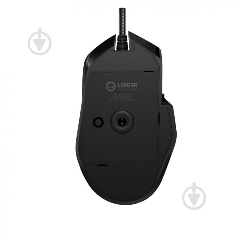 Мышка LORGAR MSP80 Wired Gaming Mouse Pro black (LRG-MSP80-BK) - фото 13