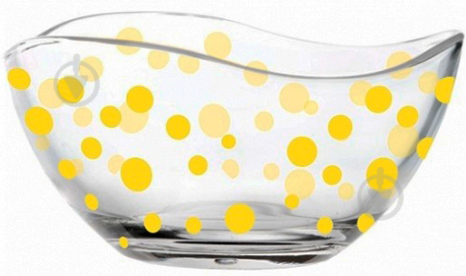 Салатник Yellow Dots 12 см 19-0009-0120-4313-84 Glasmark - фото 1