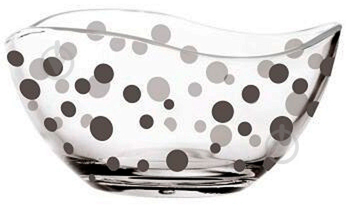 Салатник Black Dots 12 см 19-0009-0120-4313-25 Glasmark - фото 1