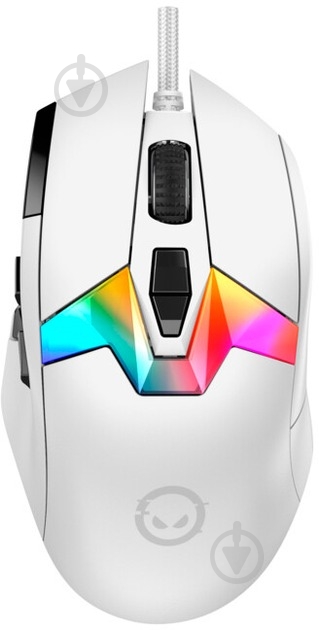 Миша ігрова Lorgar MSP80 Wired Gaming Mouse Pro White (LRG-MSP80-WH)