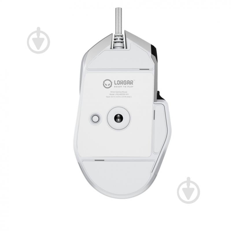 Мышка LORGAR MSP80 Wired Gaming Mouse Pro white (LRG-MSP80-WH) - фото 17