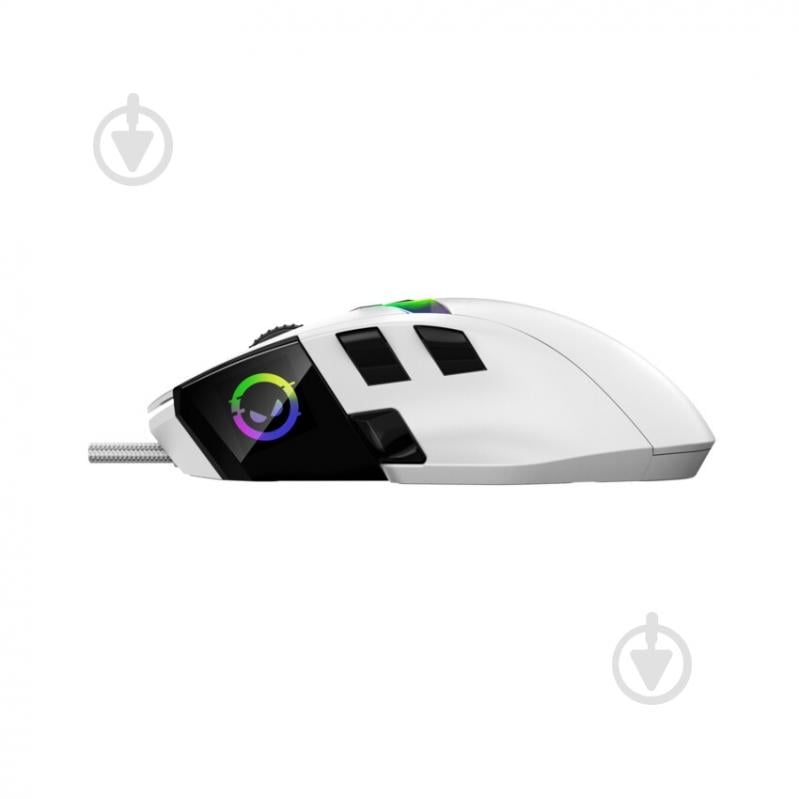 Мышка LORGAR MSP80 Wired Gaming Mouse Pro white (LRG-MSP80-WH) - фото 13