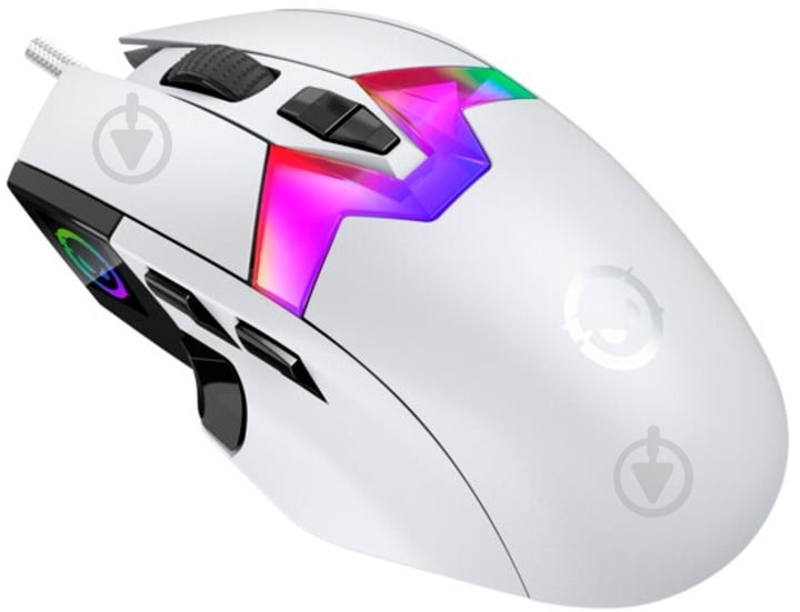Мышка LORGAR MSP80 Wired Gaming Mouse Pro white (LRG-MSP80-WH) - фото 23