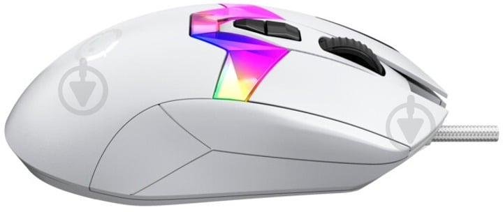 Мышка LORGAR MSP80 Wired Gaming Mouse Pro white (LRG-MSP80-WH) - фото 21