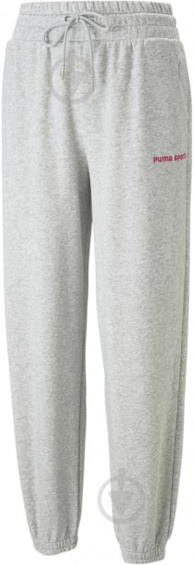 Штани Puma PUMA TEAM SWEATPANTS TR 53838204 р. M сірий - фото 1