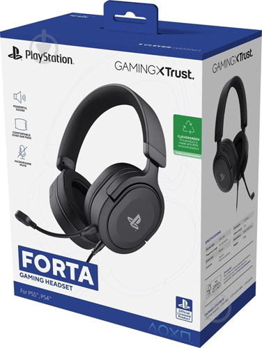 Гарнитура игровая Trust GXT 498 FORTA for PS5 black (24715) - фото 6