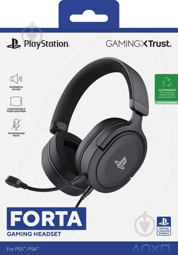 Гарнитура игровая Trust GXT 498 FORTA for PS5 black (24715) - фото 7