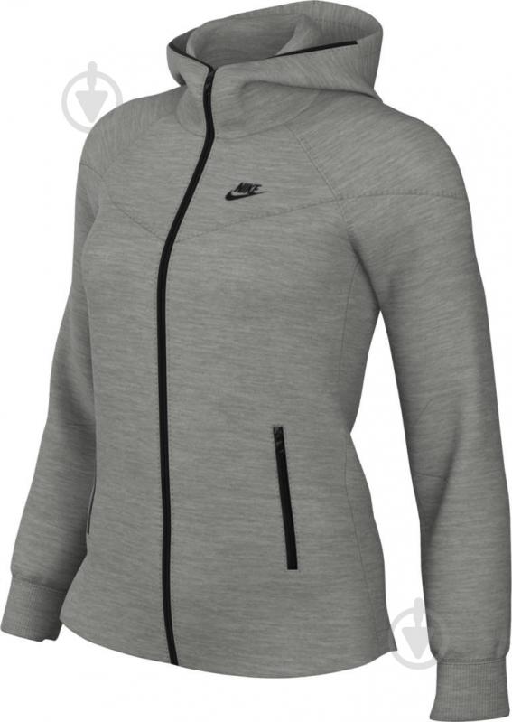 Джемпер Nike W NSW TCH FLC WR FZ HDY FB8338-063 р.2XL-T сірий - фото 12