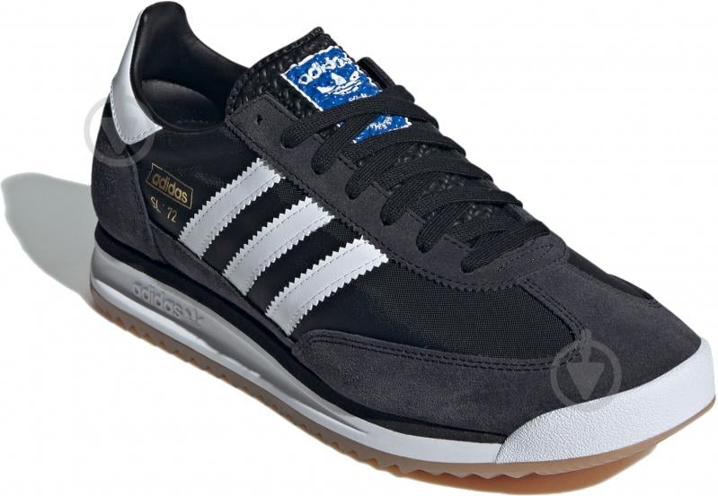 Кроссовки мужские демисезонные Adidas SL 72 RS JI1282 р.40 2/3 черные - фото 3