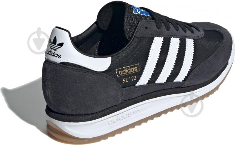 Кроссовки мужские демисезонные Adidas SL 72 RS JI1282 р.40 2/3 черные - фото 4