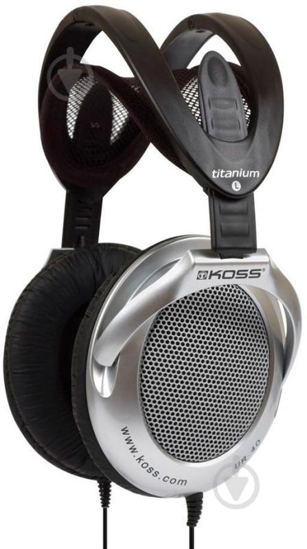 Наушники Koss UR40 black/silver - фото 1