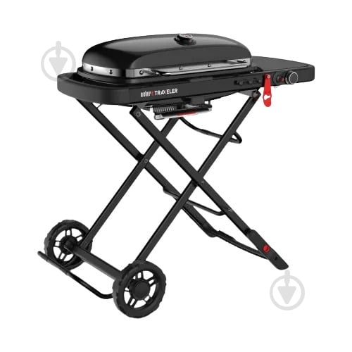 Гриль газовый Weber Traveler LP Stealth, черный - фото 2