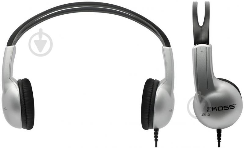 Гарнитура Koss UR10 Over-Ear silver (196990.101) - фото 3