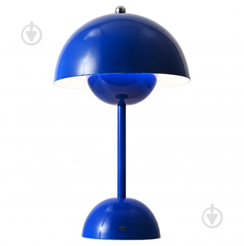 ВІТРИНА! Настільна лампа акумуляторна Luna 1x3 Вт синій Bali/TL1 blue - фото 1 ВІТРИНА! Настільна лампа акумуляторна Luna 1x3 Вт синій Bali/TL1 blue - фото 1