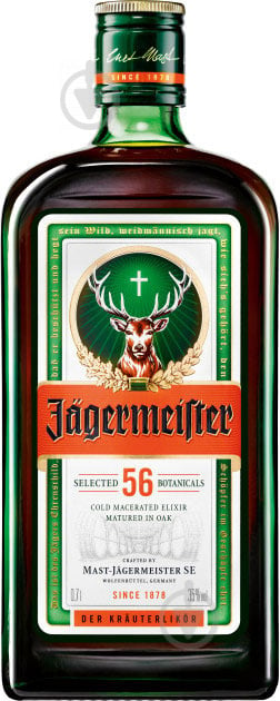 Ликер Jagermeister 35% 0,7 л - фото 1