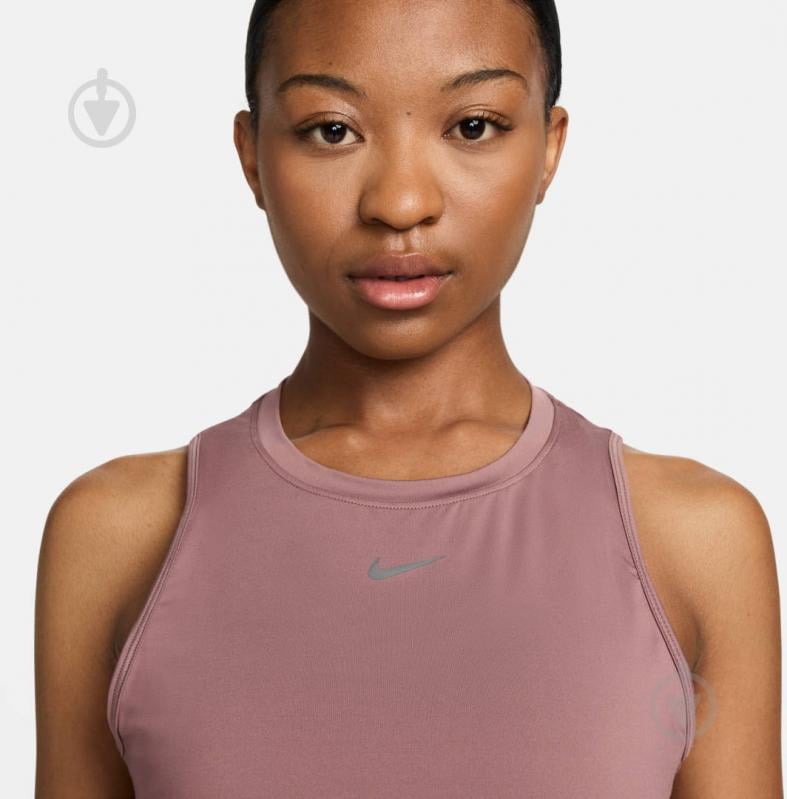 Майка Nike W NK ONE CLASSIC DF TANK FN2808-208 р.XS коричневый - фото 4