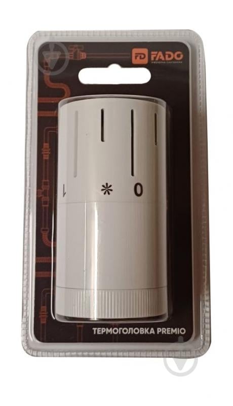 Термоголовка FADO S.r.l Premio М30x1,5 белая - фото 1