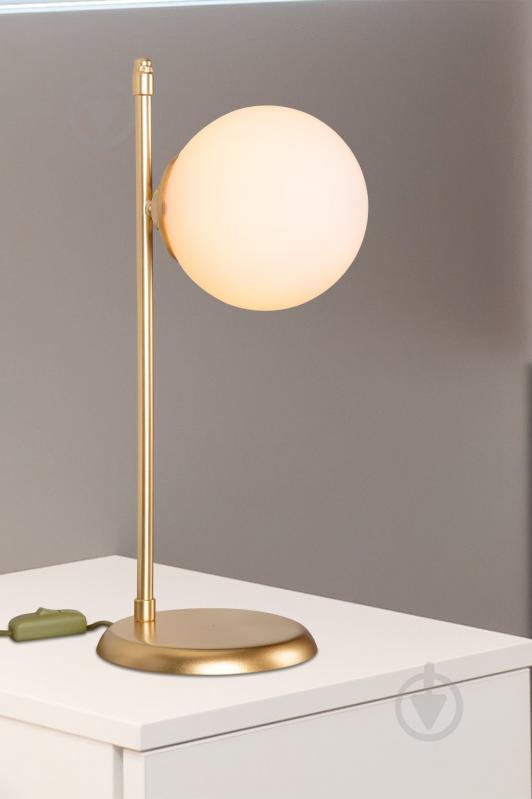 ВІТРИНА! Настільна лампа Luna Dolphin 1xE27 золото MDL.4755 - фото 3 ВІТРИНА! Настільна лампа Luna Dolphin 1xE27 золото MDL.4755 - фото 3