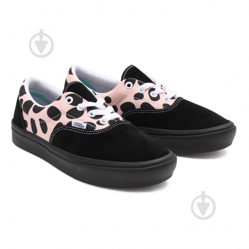 Кеди Vans UA ComfyCush Era (Mixed Cozy) VN0A5DYB9KD1 р.39 чорно-рожевий - фото 1