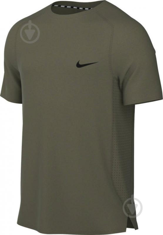 Футболка Nike M NK DF FLEX REP SS TOP FN2979-222 р.XL хаки - фото 7