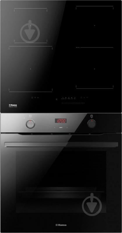 Комплект вбудовуваної техніки Hansa поверхня індукційна BHI676062 + духова шафа BOESS694097 - фото 8
