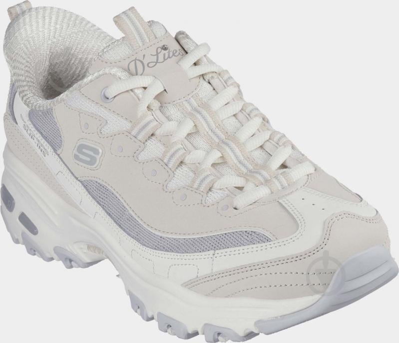 Кросівки жіночі Skechers D'LITES 150537-NTGY р.39 бежеві - фото 3 Кросівки жіночі Skechers D'LITES 150537-NTGY р.39 бежеві - фото 3