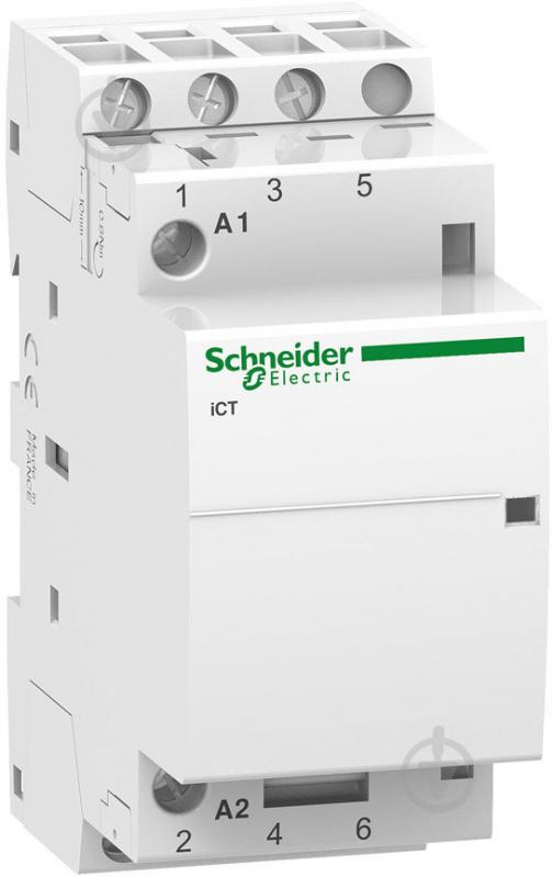 Контактор  Schneider Electric 25 А 3NO 220/240 В 50 Гц A9C20833 - фото 1