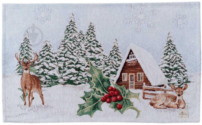 Салфетка Прованс гобеленовая SQUIRREL 30x50 см - фото 1 Салфетка Прованс гобеленовая SQUIRREL 30x50 см - фото 1