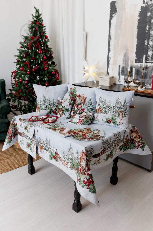 Подушка гобеленова Олені SQUIRREL 45x45 см Прованс - фото 6 Подушка гобеленова Олені SQUIRREL 45x45 см Прованс - фото 6