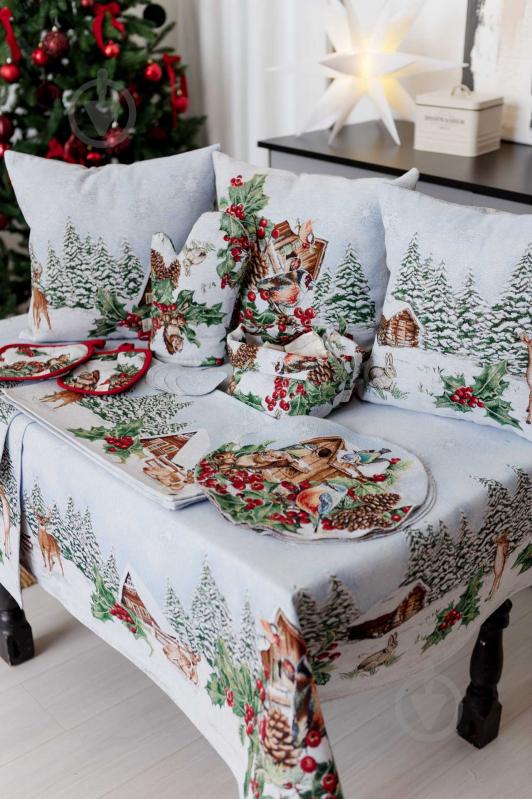 Подушка гобеленова Олені SQUIRREL 45x45 см Прованс - фото 7 Подушка гобеленова Олені SQUIRREL 45x45 см Прованс - фото 7