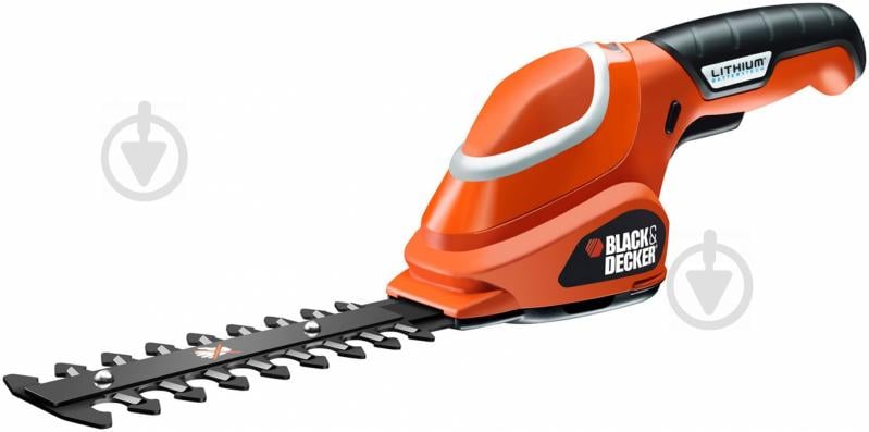 Кусторез аккумуляторный Black+Decker GSL700KIT - фото 1